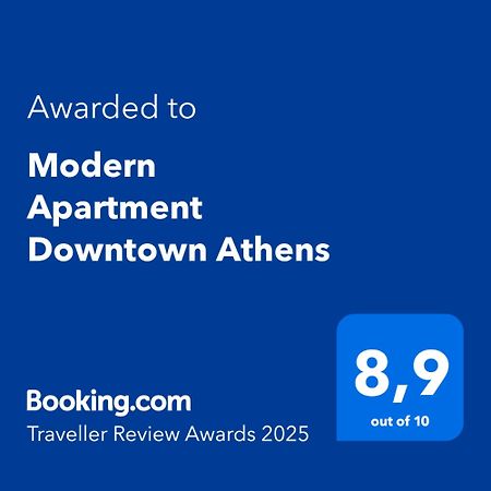 Modern Apartment Downtown Афины Экстерьер фото