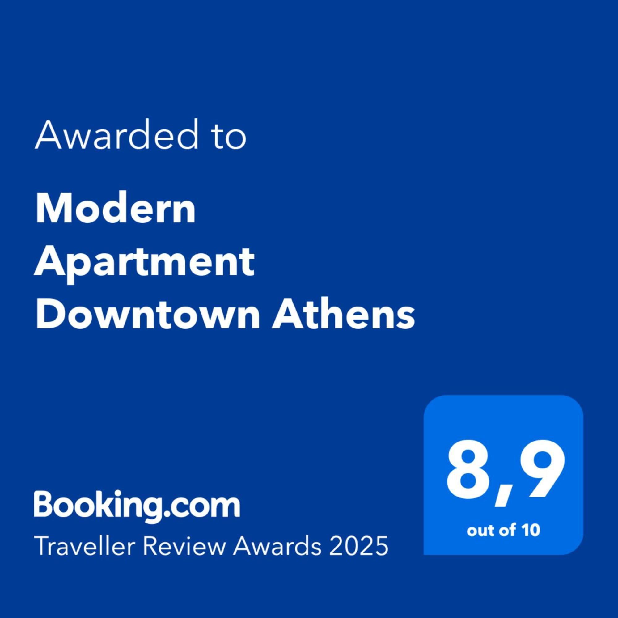 Modern Apartment Downtown Афины Экстерьер фото